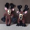 New 99 Nights In The Forest Monster Deer Plushie Cartoon Milu Deer Stuffed Game Peripherals Soft Pillow Halloween Toy Fans Gifts