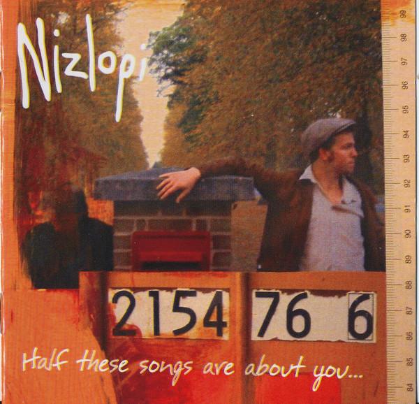 CD NIZLOPI - Half These Songs Are About You FDMNIZ002 FDM Records 2005 UK Pop Used