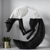 Simulation Wolf Desktop Decorations Creative 3D Printing Ornaments Home Decoration  Edge Decoration