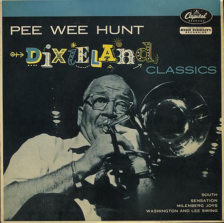 

7inch Record PEE WEE HUNT - Dixieland Classics EAP1002 Capitol Records UK Jazz Used
