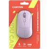 CANYON MW-22 2-in-1 Wireless Mouse RGB Pink
