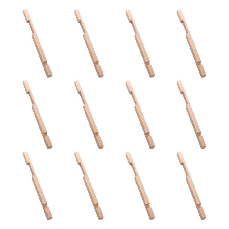 Bees Hives Entrance Reducer Beekeeping Tool Ventilation Control Safety Accessory Wooden Bees Supplies Maintain Warmth 12pcs