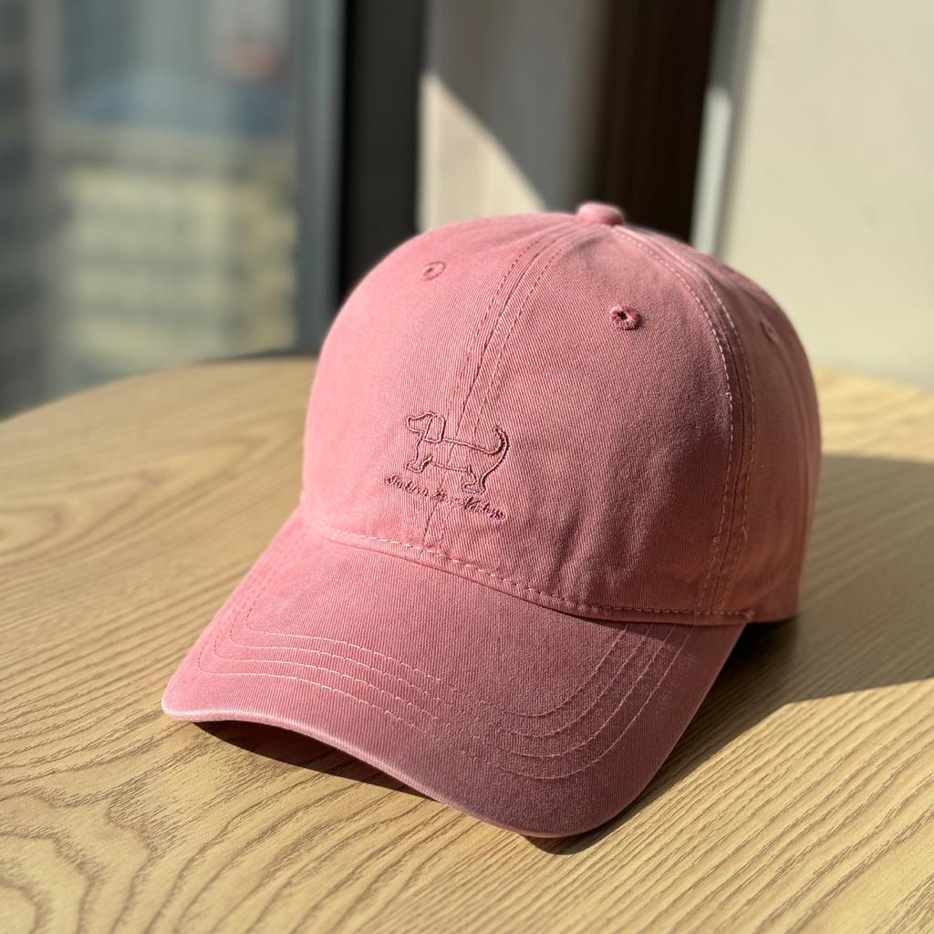 High-quality women's baseball cap2026New cute puppy hat with wide brim, makes the face look smaller, soft-top duckbill cap