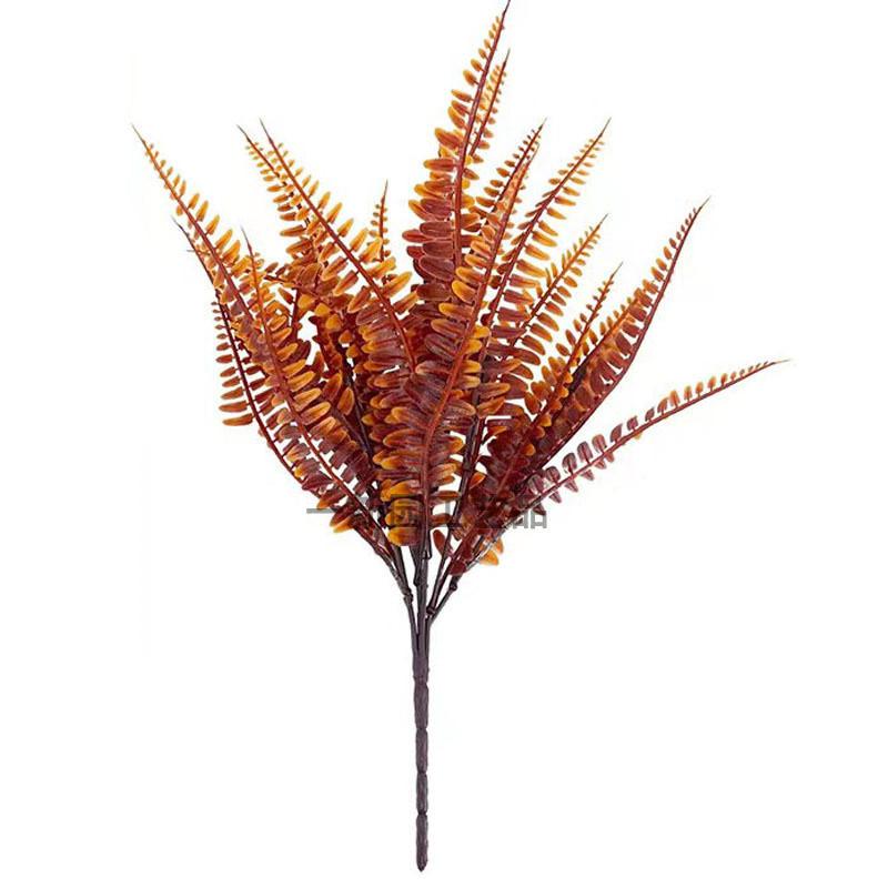 1 ramo de hojas persas artificiales para decoración de hoteles, bodas, plantas verdes para pared.