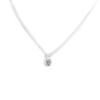 Les Trésors De Lily [L2031] - Silver Necklace 'Câlin' Silver White (rhodium-plated) - 9x5 Mm