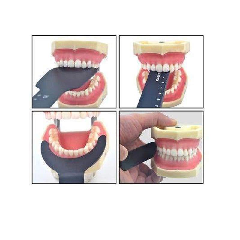 1PcsDental Photo Contrast Background Board Intraoral Photographictool Black Oral Cheek Plate Orthodontic Contraster