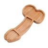 Aperitif Board Composite Wood Trumpet Shape Cooked Food Platter for Housewarming Gift