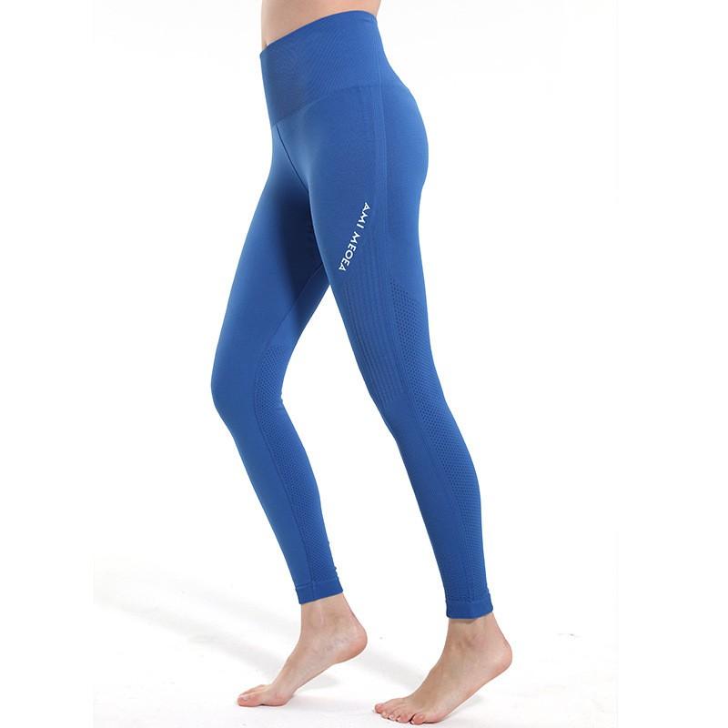 High-Waisted Seamless Yoga Leggings Women Tummy Control Butt Lifting Quick-Dry Compression Workout Pants