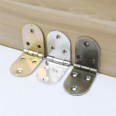 6 Stück Metall Klappscharnier, Geeignet für Nähtischplatten, Mini-Schränke, Kleiderschränke und Schranktüren