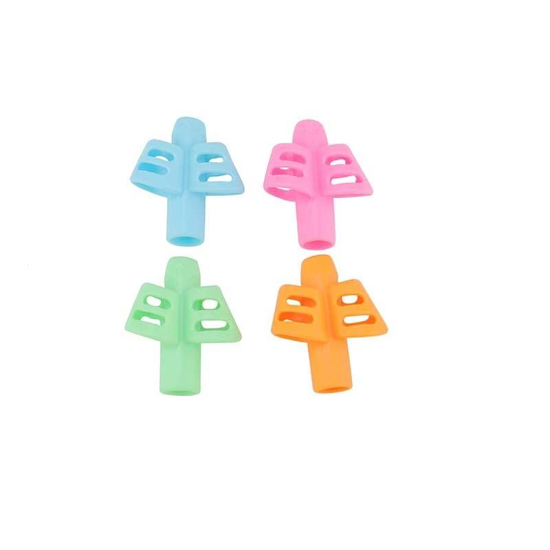Child Silicone Pencil Writing Grip Posture Corrector Ergonomic Hand Writing Aid Tool For Learning Practicing Student Stationery