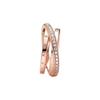 Pandora Pavé Interlocking Three Ring Moebius Ring Women rings Rose-Gold 189057C01