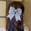 Diamond Bow Spring Hair Clip - Sweet Updo Accessory for Women