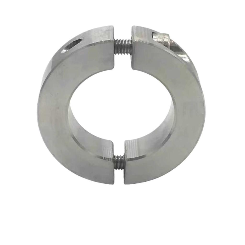 Fixation de collier de serrage cylindrique fendu pour arbre en acier inoxydable 304