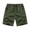Men's Quick-Drying Reflective Beach Shorts - Summer Casual, Lightweight, Loose Fit, Plus Size, Youth Sportswear