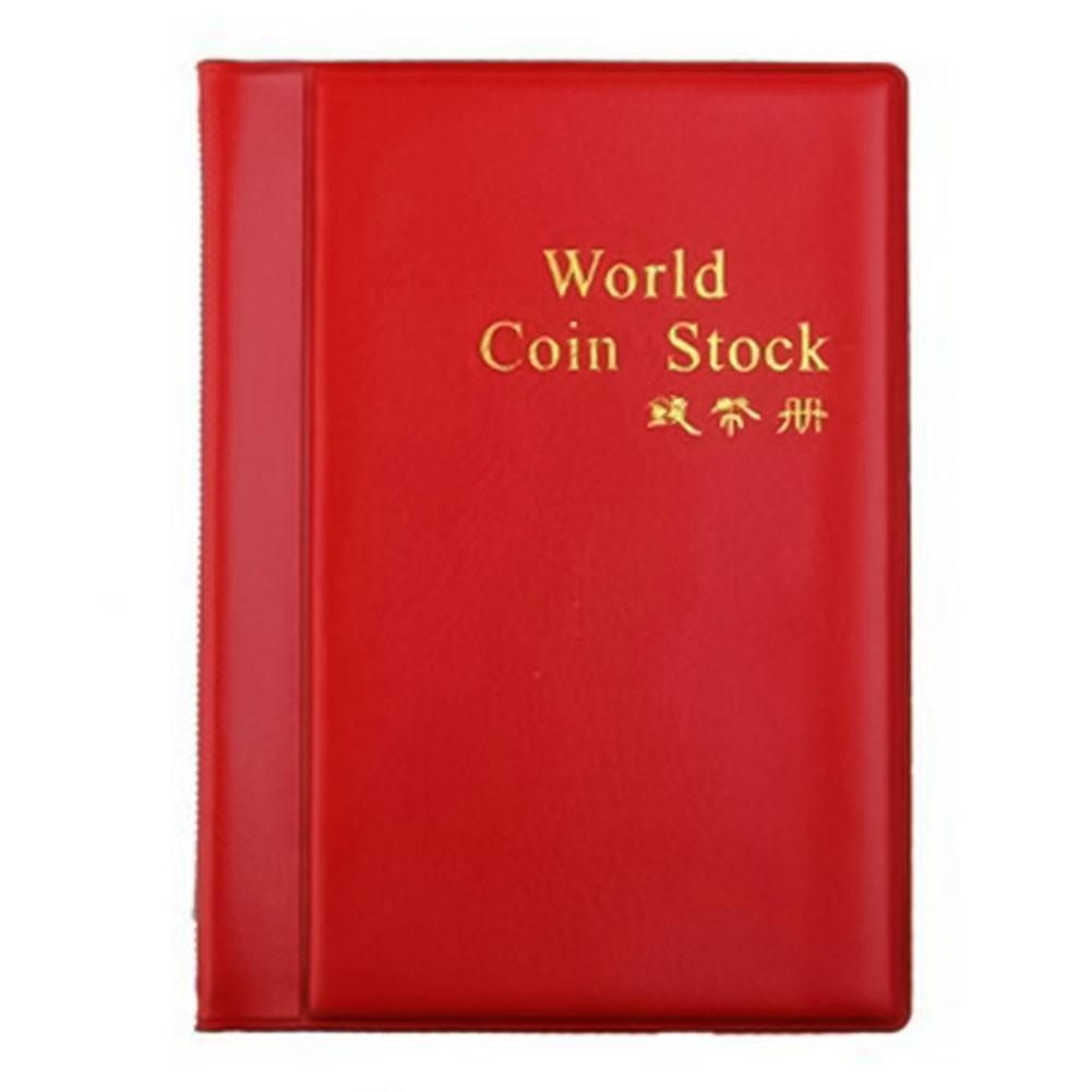 120 Pocket Collection Coin Album 150 * 110mm Collecting Coin Holders