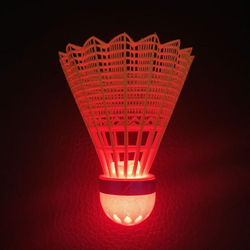 Luminous Red LED Badminton Shuttlecocks