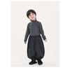 Kids Boys Solid Half Turtleneck Long Sleeve Warm Winter Inner Base Shirt