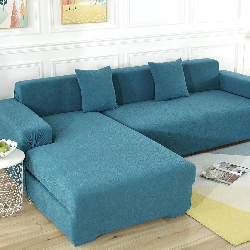 Sofabezug Canvas Allround-Universalbezug Wohnzimmer All-Inclusive-Set Antihaft-Fell Modern Einfach Rutschfest Advanced Sense