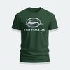 Camiseta Divertida com Logo de Carro Clássico Impala Tamanho S-5XL Feita nos EUA Camiseta Unissex