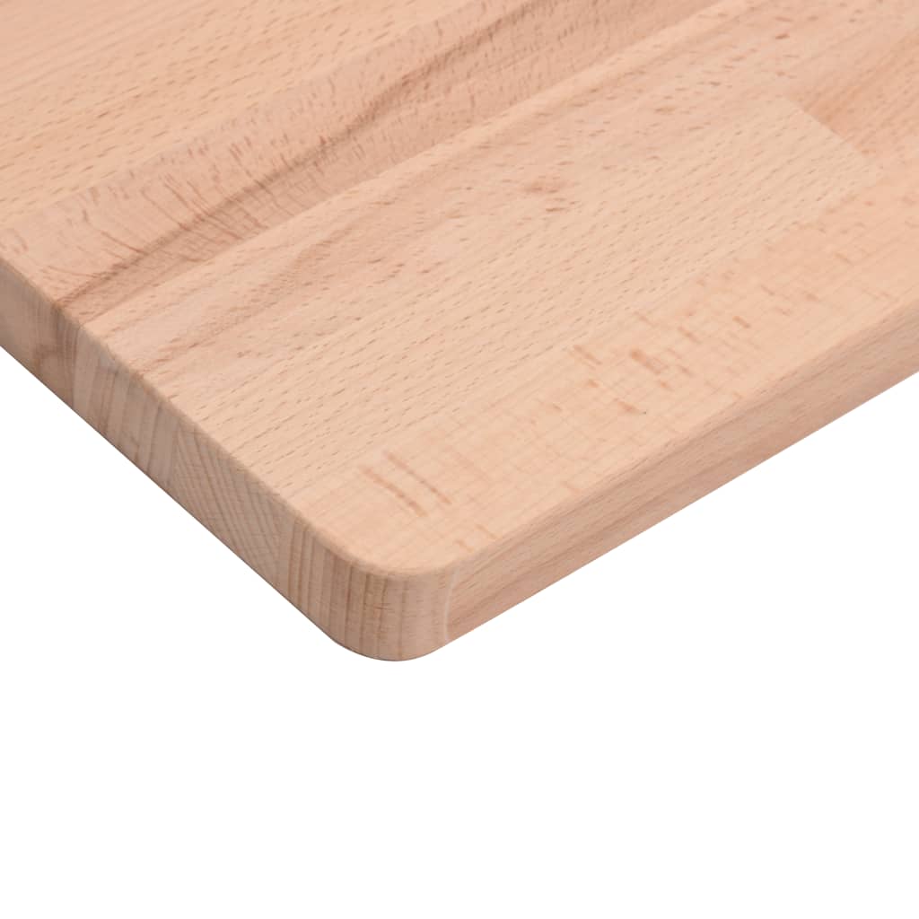Solid Beech Wood Washbasin Top 60 x 40 x 1.5 cm
