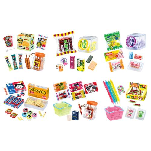 

Re-Ment Petit Sample Series: Old-fashioned Corner Candy Shop, 1 Box, Approx. H115 x W70 x D60mm, Made of ABS and PVC