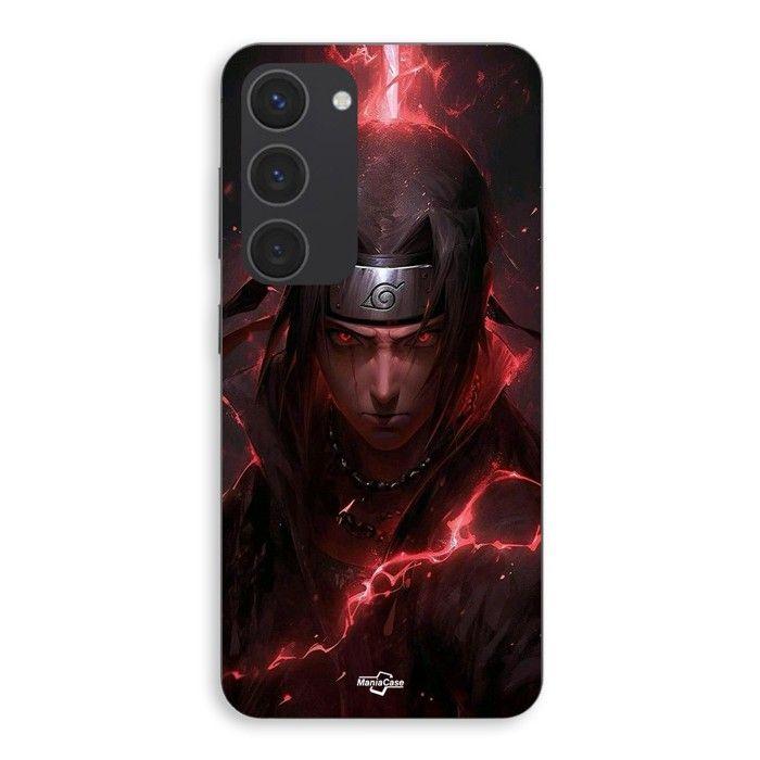 Coque de téléphone - MANIACASE - Samsung Galaxy S23 Plus - Itachi Uchiwa - Silicone - Souple