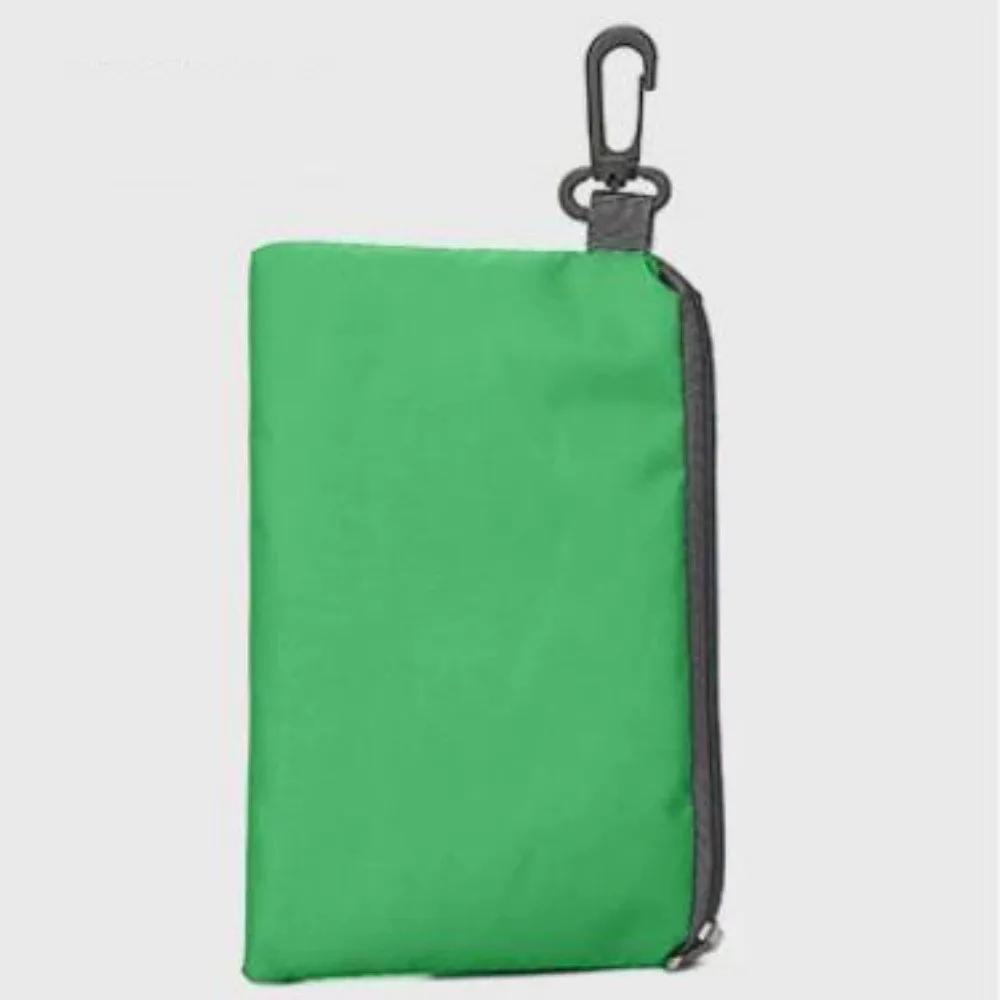 High Quality with Hook Zipper Outdoor Waterproof Bag Pure Color 12*18cm Camping Hiking Storage Bag 10 colors Pocket Pouch