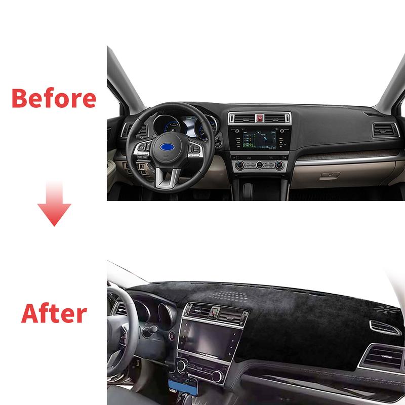 fit for Subaru Outback Legacy Liberty 2015- Car Accessories Dashmat Protective Carpet Dashboard Cover Pad DashMat Sunshade