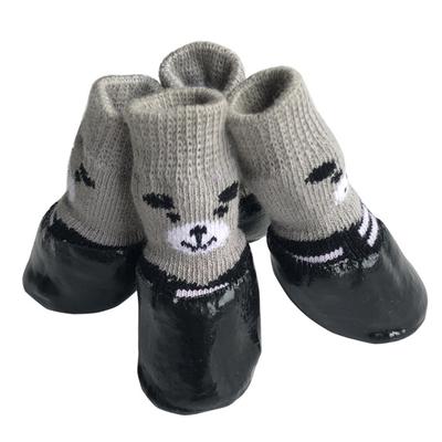 4 teile/los Winter Warme Hundesocken Anti-Slip Regen Schnee Stiefel Wasserdicht Welpen Chihuahua Hunde Schuhe Booties für Kleine Große hunde