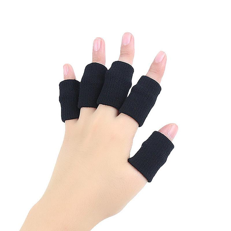 Buy 10Pcs Elastic Sports Finger Sleeves Arthritis Support Finger
