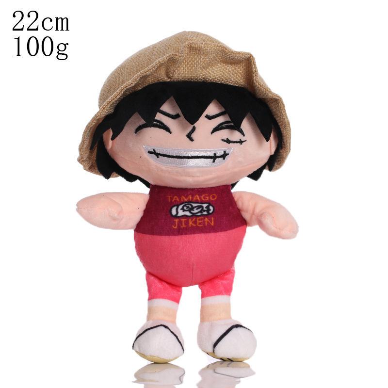 One Piece Plush Toys Luffy Chopper Zoro Stuffed Doll Cute Cartoon Anime Machine Doll