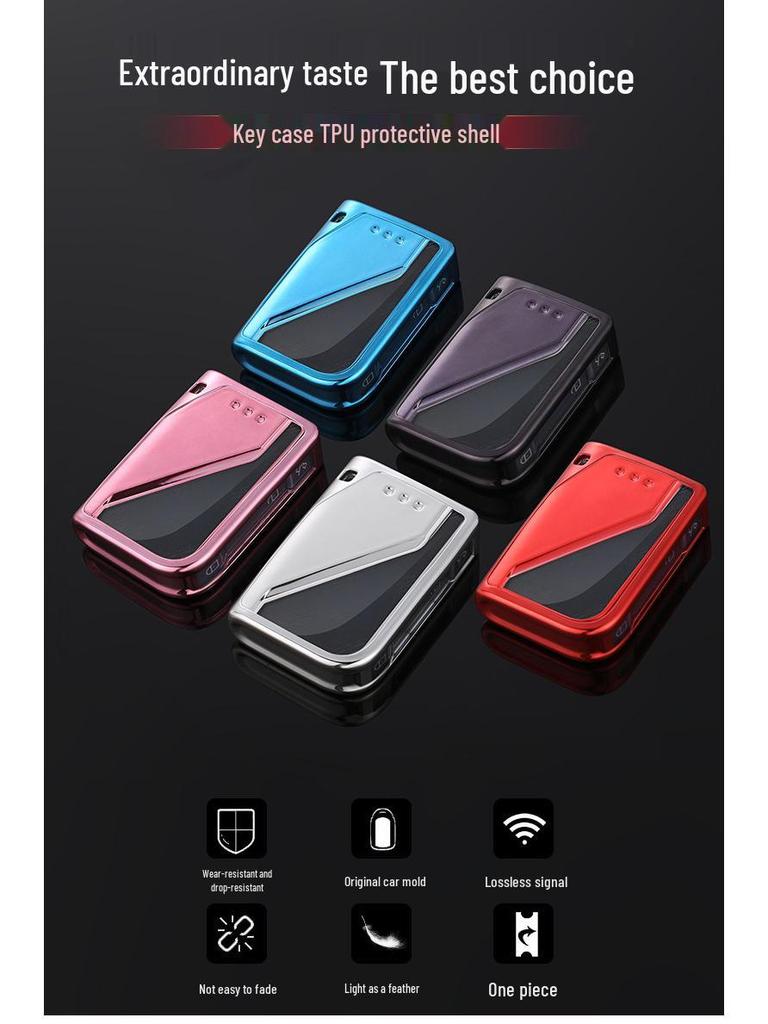 TPU Soft Shell Key Cover for Lynk & Co 01/05/06 - Full Protection Car Key Case