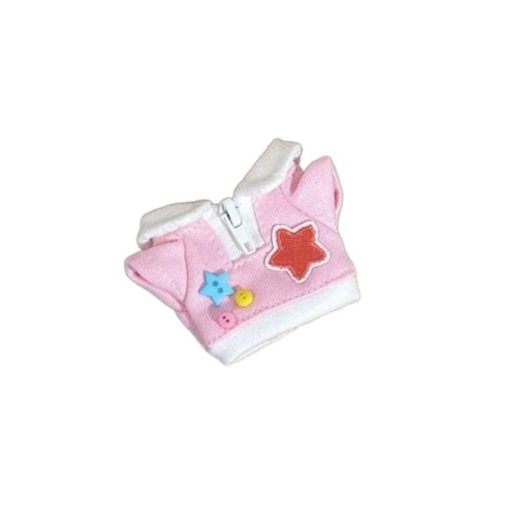 Hoodie 10cm Cotton Doll Clothes DIY Clothing Plush Toy Clothes Idol Doll Clothes  Toy Accessories