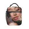 Arianas Grandes Petal   Insulated Lunch Bag Cooler Bag Reusable,Meal Container  Portable Lunch Box Tote Food Bag Office  Outdoor