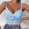 Sommer Bestseller: Europäischer & Amerikanischer Stil Spitze Besatz Ausgeschnitten Dünne Tasse Weste Sexy Dessous
