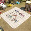 Cartoon Outdoor Picnic Moisture-proof Mat Camping Internet Celebrity Spring Outing Picnic Mat Portable Lawn Moisture-proof Picnic Waterproof