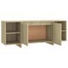 Vidaxl Szafka Pod Tv, Dąb Sonoma, 130X35X50 Cm Materiał Drewnopochodny