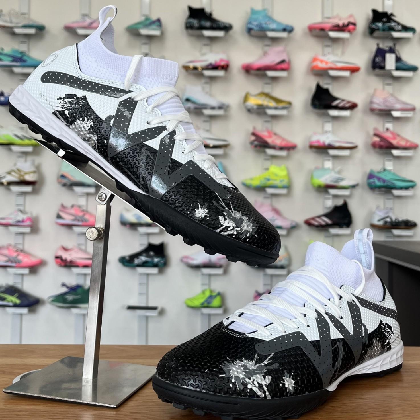

New children s men s and women s high-top football shoes men s artificial turf long nails broken nails training sports shoes 35