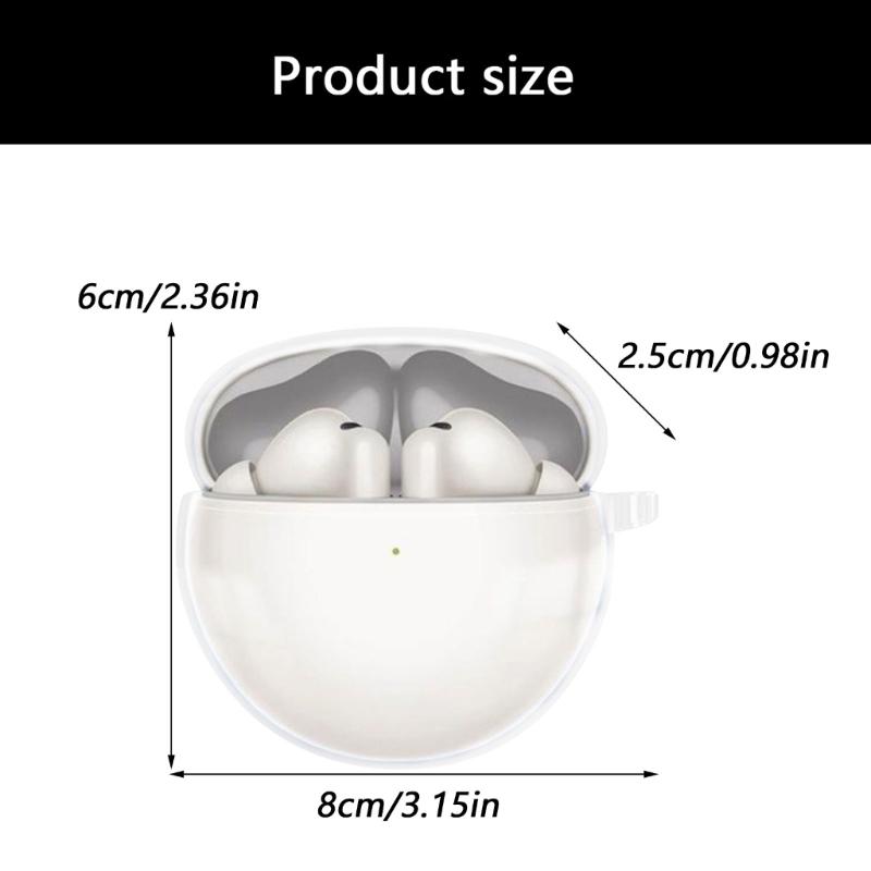 Earphone Skin Soft TPU Housing Case Dustproof Water Resistant Guarding Against Protective Cover Damage Prevention Sleeve