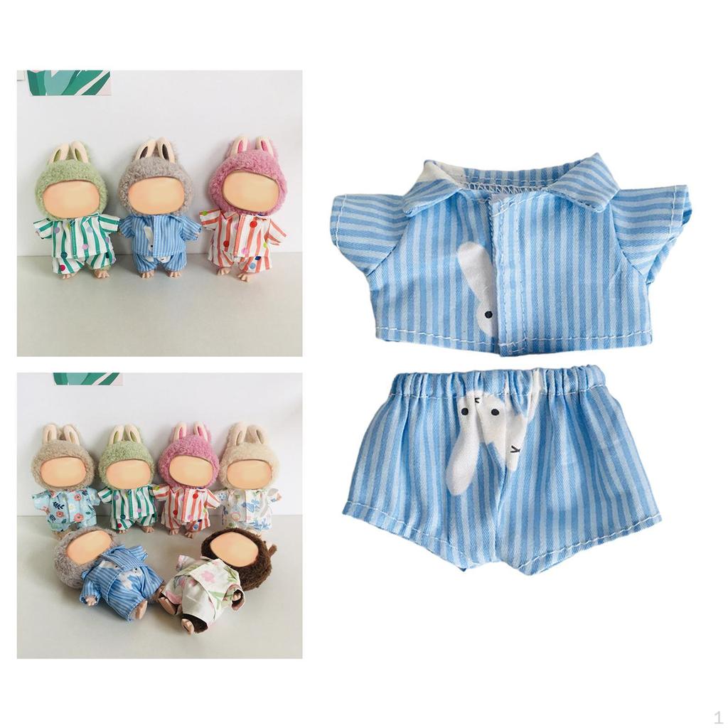 Doll Attire Set for 15cm Dolls - Chic Dress Collection
