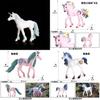Unicorn Model Miniature Toy For Kids Creative Play And Educational Therapy