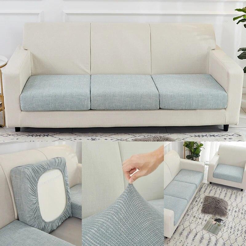 String Printed Sofa Seat Cover Sofa Slipcovers  Soft Stretch Elastic Funiture Protector For Pets