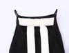 2025 Autumn Women's European & American Style Solid Color Top with Back Bow