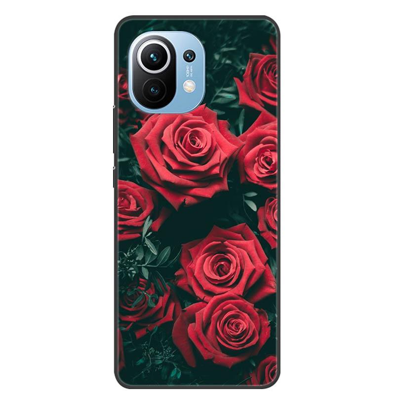 For Xiaomi 11 Lite 5G NE Case Protective Silicone TPU Phone Cases for Xiaomi Mi 11 Lite 5G Shockproof Covers 11Lite Soft Fundas