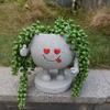 Resin Face Planter Pots Creative Head Flower Pots Succulent Planter Cute Plant