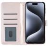 For iPhone 16 Pro Case Glitter PU Leather Wallet Card Slots Phone Cover