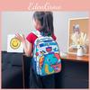 Dinosaur Bears Small Prints Kids School Backpack For School And Use Daycare