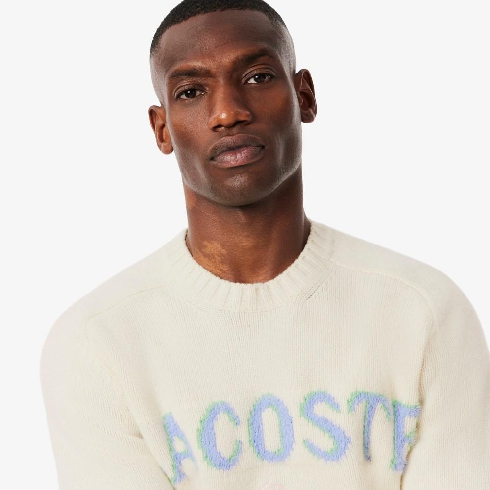[lacoste] Men's Holiday Crew Neck Sweater AH5202-55NA9I
