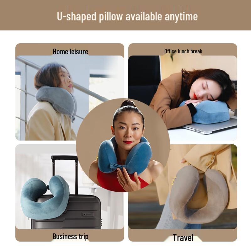 Travel Blue Memory Foam U-shaped Neck Pillow