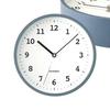 Plywood Clock 13 Gray Wall Clock with Continuous Second Diameter km-84GRRC Hand, 20.2cm (radio-controlled Clock)